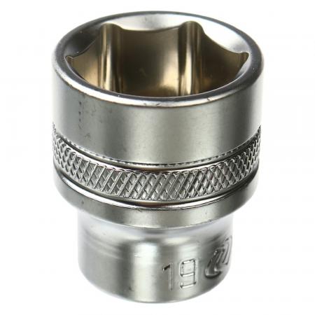 Головка торцевая 19мм 3/8" 6-гранная L-30мм LG-32119 LIGE - 1