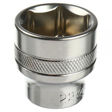 Головка торцевая 22мм 3/8" 6-гранная L-30мм LG-32122 LIGE - 1