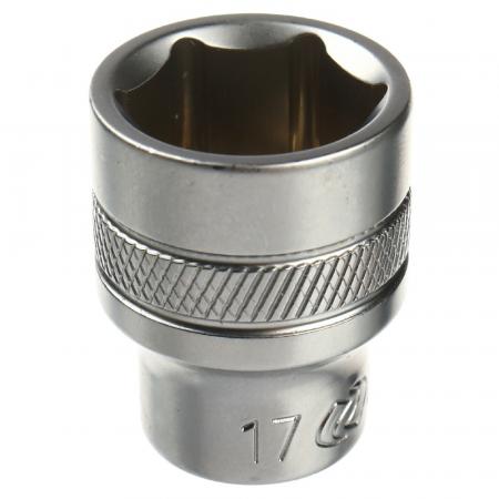 Головка торцевая 17мм 3/8" 6-гранная L-30мм LG-32217 LIGE - 1