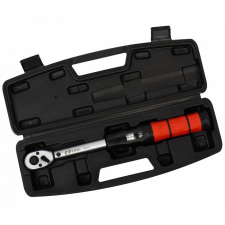Ключ динамометрический 3/8" (10-50Nm) L-310мм в кейсе LG-39841 LIGE - 1