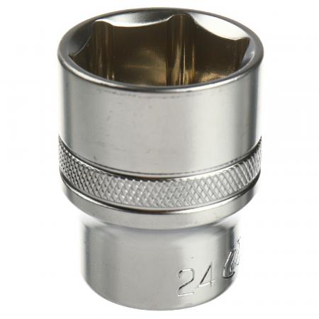 Головка торцевая 24мм 1/2" 6-гранная L-40мм LG-43124 LIGE - 1