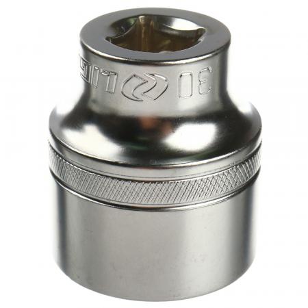 Головка торцевая 30мм 1/2" 6-гранная L-44мм LG-43130 LIGE - 1