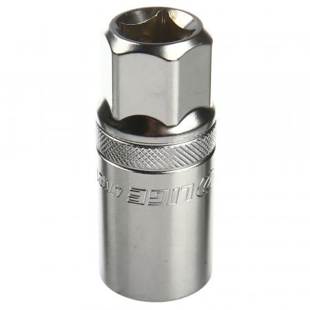 Головка свечная 21мм 1/2" 6-гранная L-65мм LG-47021 LIGE - 1