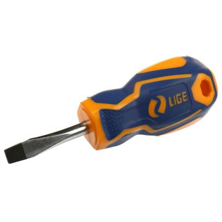 Отвертка шлицевая SL6.5х38мм LG-55217 LIGE - 1