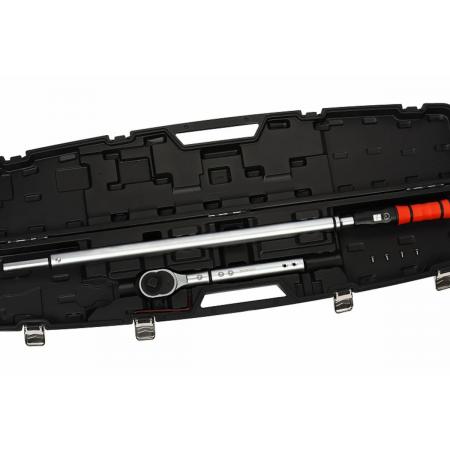 Ключ динамометрический 3/4" (150-800Nm) L-1200мм с быстрой фиксацией в кейсе LG-69802 LIGE - 1
