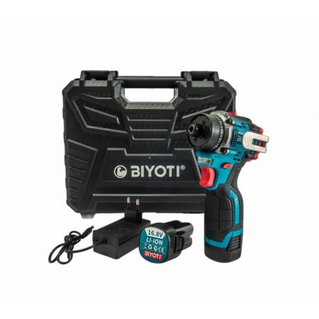 Винтоверт, 16.8В, 45 Н/м, BIYOTI, BYT-CD1015-2 (БЕЗ НДС) - 1