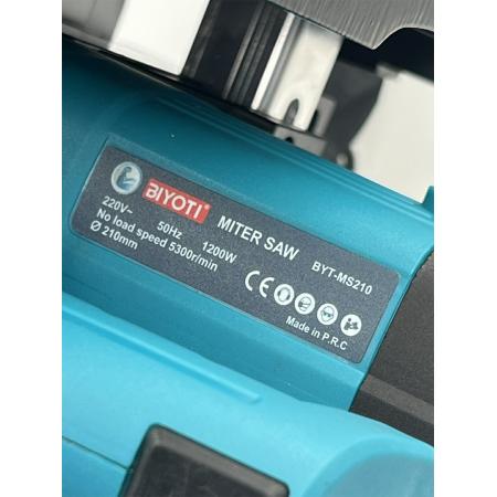 Комбинированная торцовочная пила BIYOTI, 1200Вт, диск 210мм, BYT-MS210 (БЕЗ НДС) - 1