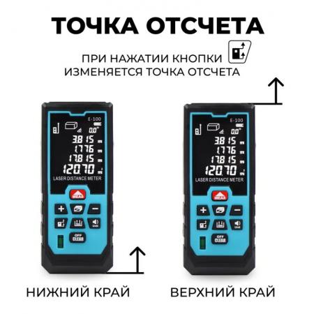 Лазерный дальномер BIYOTI 100m BYT-T100 (БЕЗ НДС) - 1