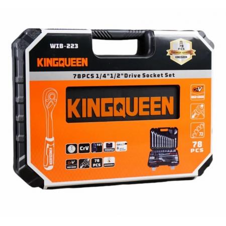 Набор инструментов KINGQUEEN 78 пред, 72 зуба, WIB-223 (БЕЗ НДС) - 1