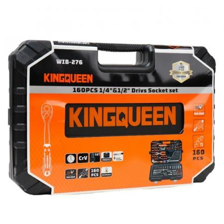Набор инструментов KINGQUEEN 160 пред, 72 зуба WIB-276 (БЕЗ НДС) - 1