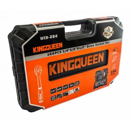 Набор инструментов KINGQUEEN 144 пред, 72 зуба WIB-284 (БЕЗ НДС) - 1