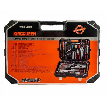 Набор инструментов KINGQUEEN 144 пред, 72 зуба WIB-284 (БЕЗ НДС) - 1