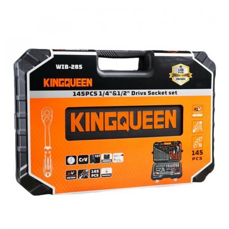 Набор инструментов KINGQUEEN 145 пред, 72 зуба WIB-285 (БЕЗ НДС) - 1