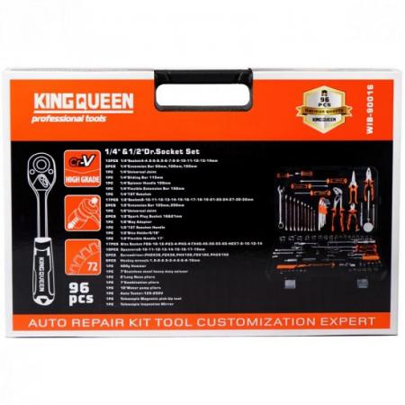 Набор инструментов KINGQUEEN 96 пред, 72 зуба WIB-90016 (БЕЗ НДС) - 1