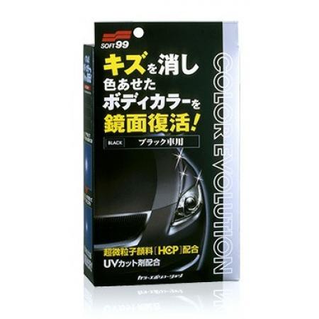 Полироль цветовосстанавливающий Soft99 Color Evolution Black для черных цветов кузова, 100мл. - 1