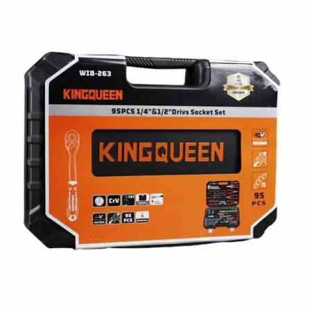 Набор инструментов KINGQUEEN 95 пред, 72 зуба WIB-263 - 1