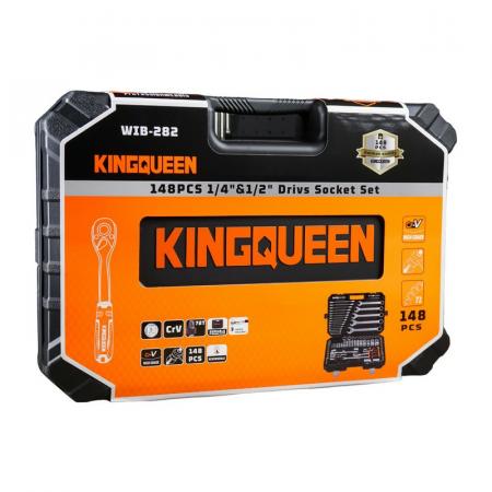 Набор инструментов KINGQUEEN 148 пред, 72 зуба WIB-282 - 1