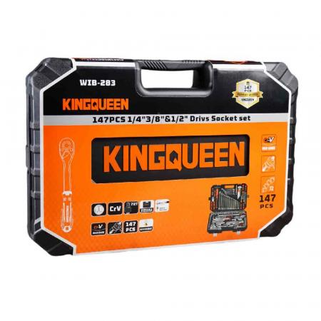 Набор инструментов KINGQUEEN 147 пред, 72 зуба WIB-283 - 1