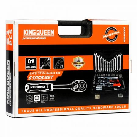 Набор инструментов KINGQUEEN 61 Предметов WIB-60006-24 - 1