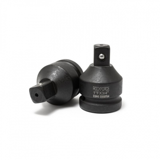 Большое фото товара - ROCKFORCE Адаптер ударный 1"(F)х3/4"(M)(усиленный ,сталь SCM440) RF-80986MPB44, 28187. Вариант №1