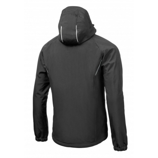 Большое фото товара - DITTER Куртка SOFTSHELL с капюшоном черная XL (54) HT5K260-XL, 43932. Вариант №2