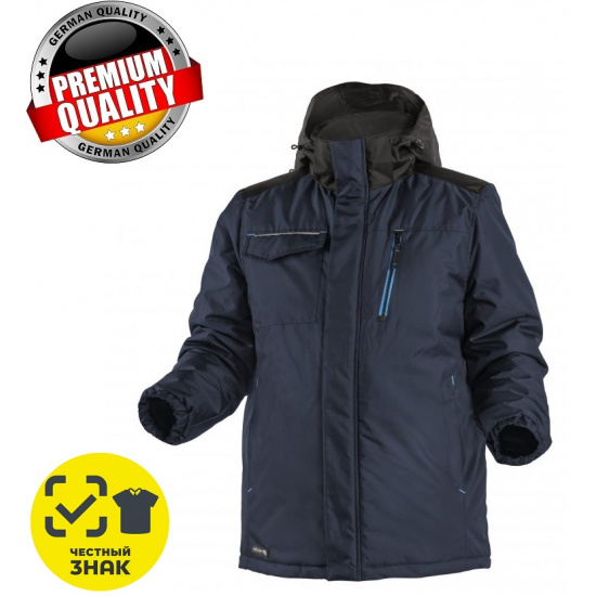 Большое фото товара - REN Куртка утепленная темно-синяя 4XL (60) HT5K247-4XL, 44843. Вариант №1