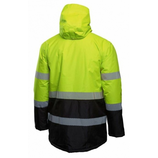 Большое фото товара - ADEL утепленная сигнальная куртка желтая 4XL (60) HT5K927-4XL, 44970. Вариант №2