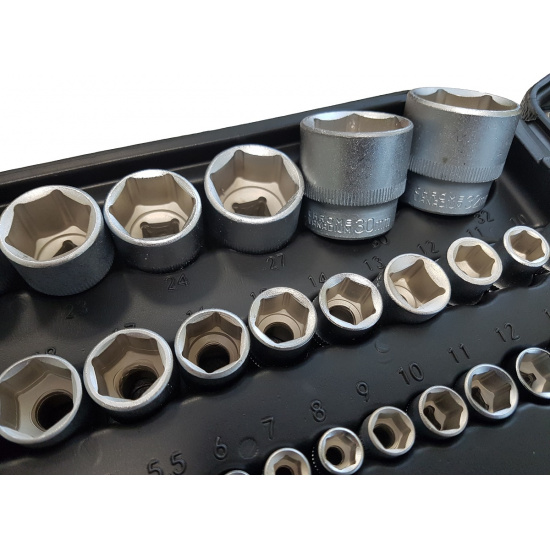 Большое фото товара - Набор инструментов 94пр, 1/4", 1/2" (6гр.) WMC-4941-5, 48165. Вариант №7