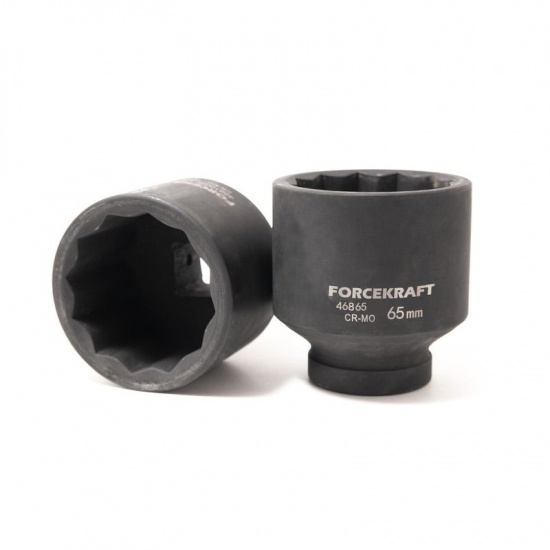 Большое фото товара - FORCEKRAFT Головка ударная 3/4'', 65мм (12гр.) FK-46865, 48259. Вариант №1