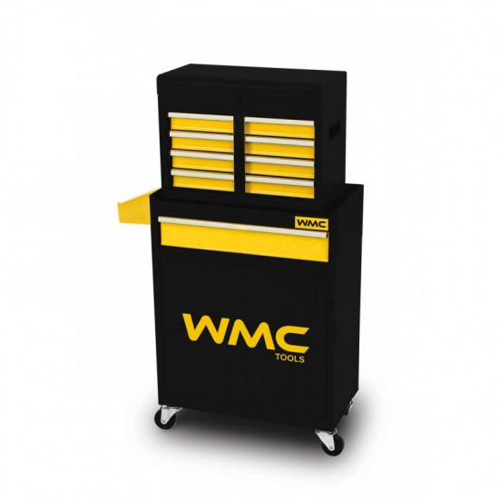 Большое фото товара - WMC TOOLS Тележка инструментальная с набором инструментов 253пр(700х600х290мм) WMC-WMC253, 50599. Вариант №1