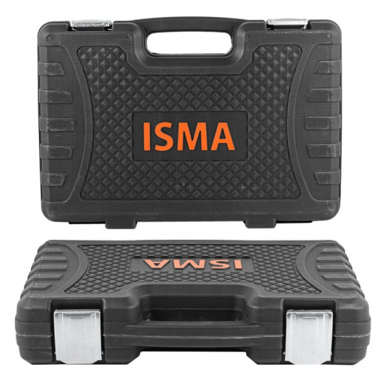 Большое фото товара - Набор инструментов 108пр. 1/4", 1/2" (6гр.) ISMA-41082-5EURO, 51374. Вариант №3
