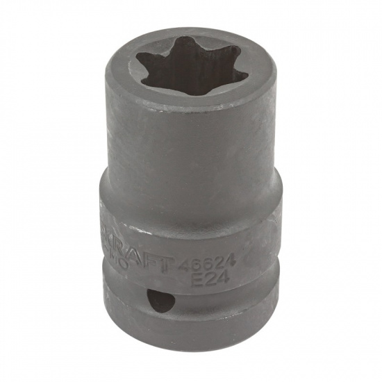 Большое фото товара - FORCEKRAFT Головка ударная 3/4", Е24 FK-46624, 51679. Вариант №1