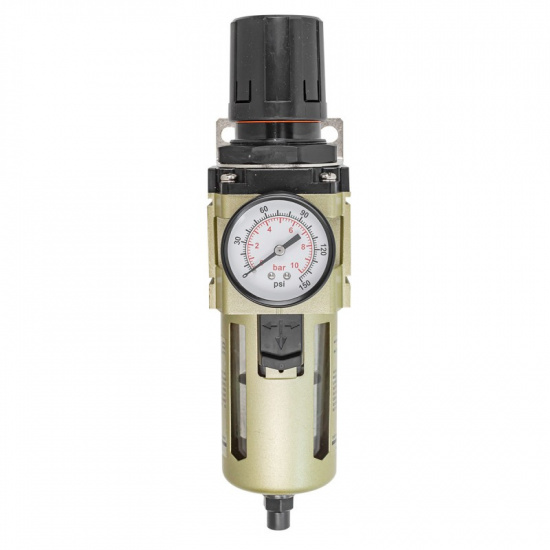 Большое фото товара - Фильтр-регулятор 3/8" с индикатором давления и автоматическим сливом RF-AW4000-03D, 54500. Вариант №2