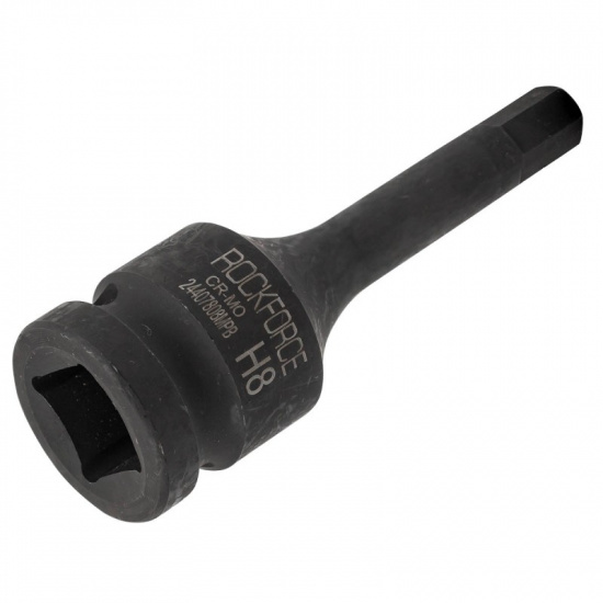 Большое фото товара - Головка-бита 6-гранная ударная 8мм,1/2" RF-24407808MPB, 56190. Вариант №2