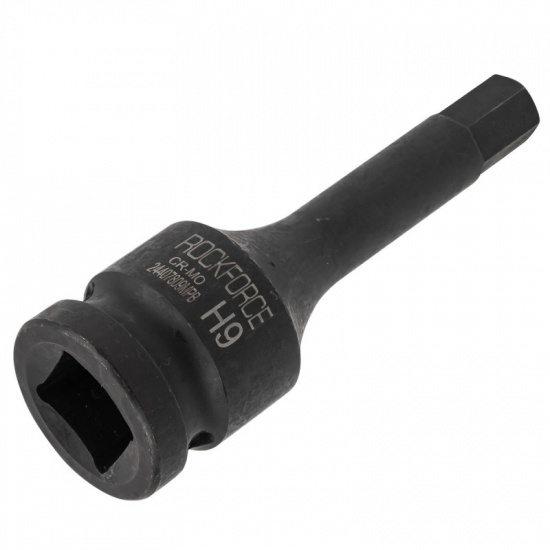 Большое фото товара - Головка-бита 6-гранная ударная 9мм,1/2" RF-24407809MPB, 56191. Вариант №2