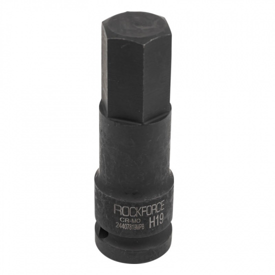 Большое фото товара - Головка-бита 6-гранная ударная 19мм,1/2" RF-24407819MPB, 56199. Вариант №1
