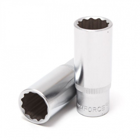 Большое фото товара - ROCKFORCE Головка глубокая 7мм 1/4" 12гр. RF-5295007, 562. Вариант №1
