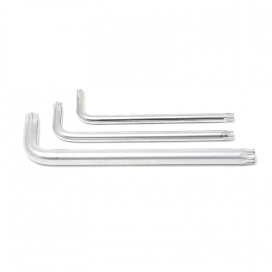 Большое фото товара - ROCKFORCE Ключ Г-образный TORX длинный T50H с отверстием RF-76750L, 5629. Вариант №1