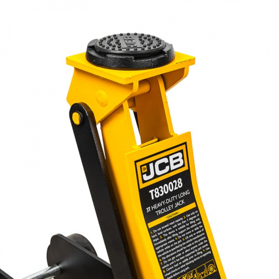Большое фото товара - JCB Домкрат подкатной гидравлический 3т JCB-T830028, 58029. Вариант №5