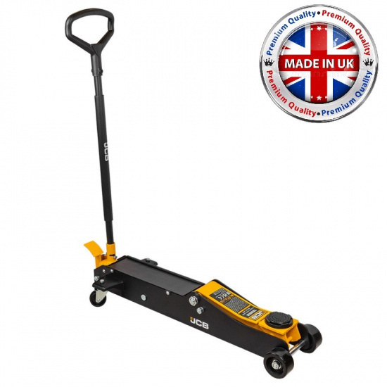 Большое фото товара - JCB Домкрат подкатной гидравлический 3т JCB-T830028, 58029. Вариант №1