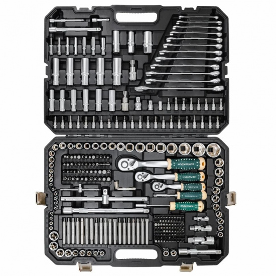 Большое фото товара - Набор инструментов 300пр. 1/4", 3/8", 1/2" (6гр.) RF LIGHT-43001-5, 59641. Вариант №3