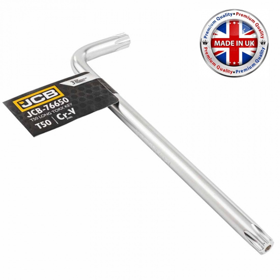 Большое фото товара - Ключ Г-образный TORX T50 JCB-76650, 59756. Вариант №1