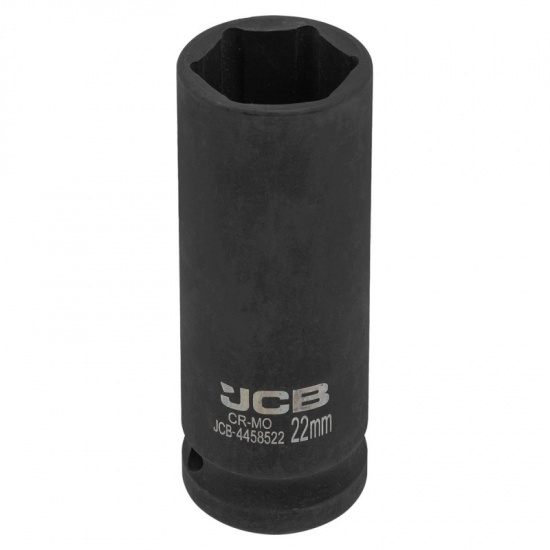 Большое фото товара - JCB Головка ударная глубокая 1/2", 22мм (6гр.) JCB-4458522, 60328. Вариант №1