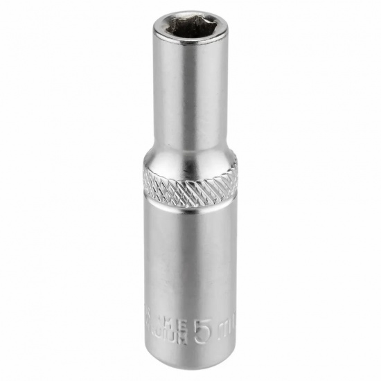 Большое фото товара - ROCKFORCE LIGHT Головка глубокая 1/4'', 5мм (6гр.) RF LIGHT-5255005, 62420. Вариант №1