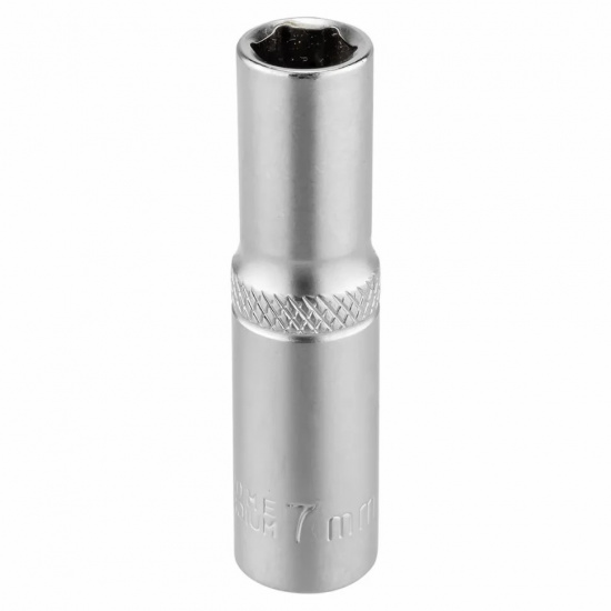 Большое фото товара - ROCKFORCE LIGHT Головка глубокая 1/4'', 7мм (6гр.) RF LIGHT-5255007, 62422. Вариант №1