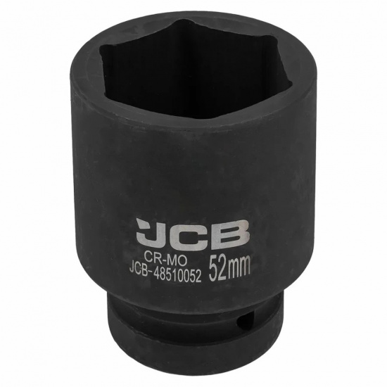 Большое фото товара - Головка ударная глубокая 1", 51мм (6гр.) JCB-48510051, 62555. Вариант №1