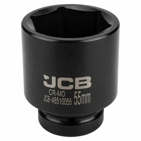 Большое фото товара - Головка ударная глубокая 1", 55мм (6гр.) JCB-48510055, 62556. Вариант №1