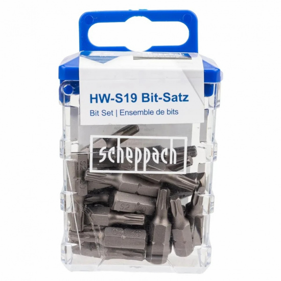 Большое фото товара - Бита T20 1/4"х25мм (25шт./комп.) Sch-HW-S19, 63751. Вариант №1