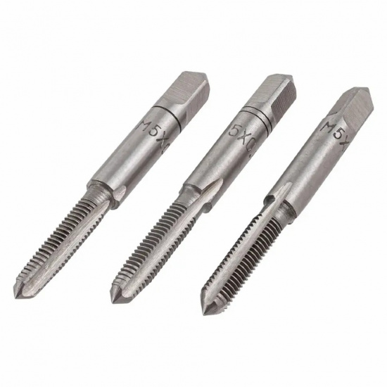 Большое фото товара - SCHEPPACH Метчик M5x0,8 (3шт) Sch-TAP5x0,8, 65176. Вариант №4