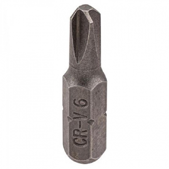 Большое фото товара - ROCKFORCE Бита 4-лучевая 8ммх25ммL, 1/4'' RF-121S2508, 65184. Вариант №1